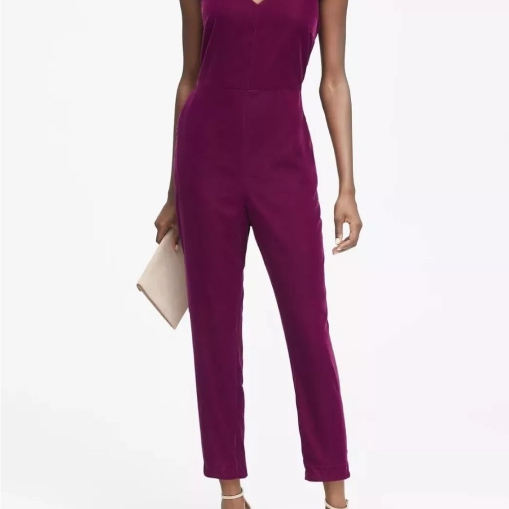 Elegant Purple Jumpsuit